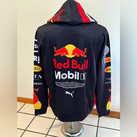 Fórmula 1 Red Bull Honda Hooded Sweatshirt Unisex - Picture 14 of 14